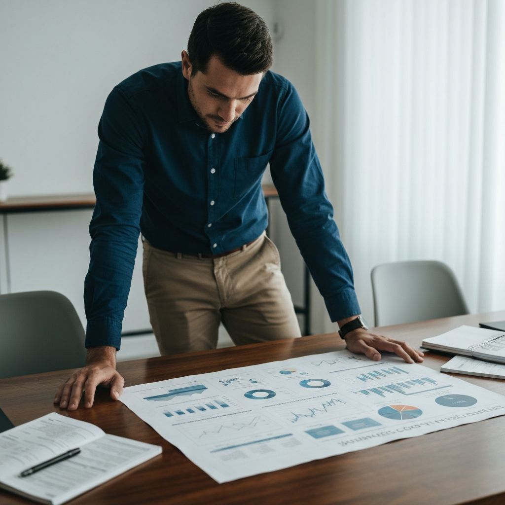 Engenheiro projetando sistema de crescimento